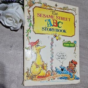 Sesame Street ABC Storybook Vintage Oversized Paperback